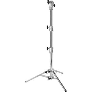 חצובת תאורה - Impact Lowboy Steel Stand with Leveling Leg and Combo Head (2m)