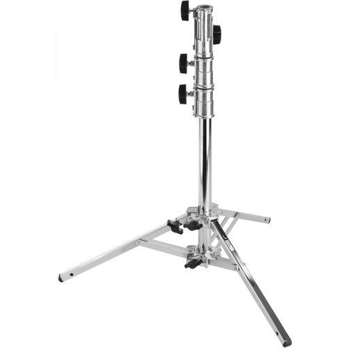 חצובת תאורה - Impact Lowboy Steel Stand with Leveling Leg and Combo Head (2m)