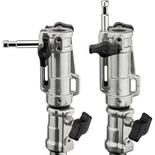 חצובת תאורה - Impact Lowboy Steel Stand with Leveling Leg and Combo Head (2m)