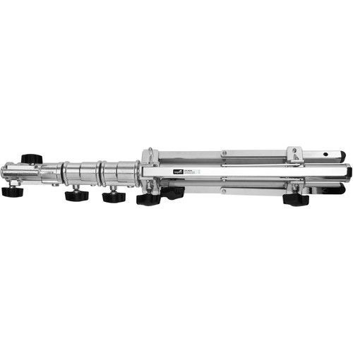 חצובת תאורה - Impact Lowboy Steel Stand with Leveling Leg and Combo Head (2m)