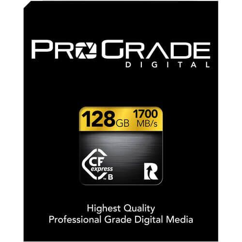 כרטיס זיכרון ProGrade 128GB CFexpress 2.0 Type B Gold