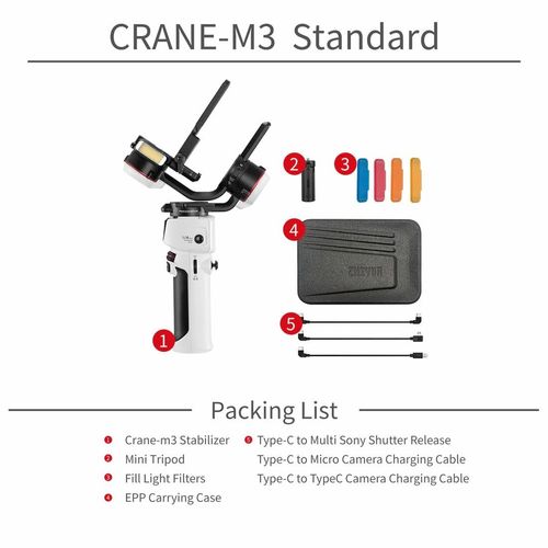 מייצב למצלמה Zhiyun-Tech CRANE M3