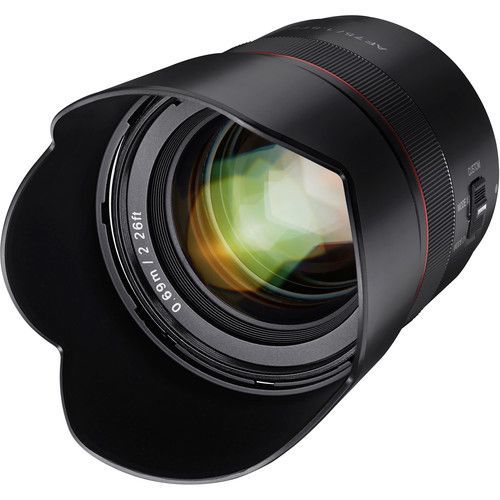 עדשה קבועה סמיאנג - Samyang AF 75mm f/1.8 FE Lens for Sony E רשמי