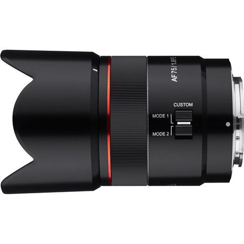 עדשה קבועה סמיאנג - Samyang AF 75mm f/1.8 FE Lens for Sony E רשמי