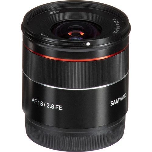 עדשת סמיאנג - Samyang AF 18mm f/2.8 FE for Sony E רשמי