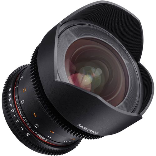 עדשה Samyang 14mm T3.1 VDSLR MK2 Cine for Canon EF רשמי