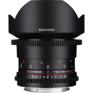 עדשה Samyang 14mm T3.1 VDSLR MK2 Cine for MFT רשמי