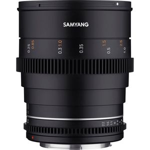 עדשה Samyang 24mm T1.5 VDSLR MK2 Cine for Nikon F רשמי