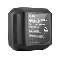 סוללה godox wb87 לפלאשים מסדרת godox ad600
