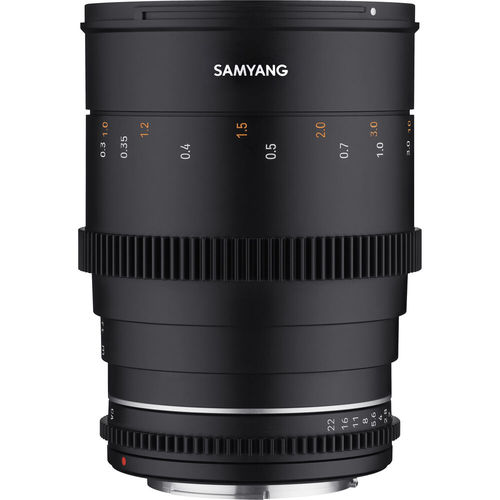 עדשה Samyang 35mm T1.5 VDSLR MK2 Cine for Canon EF