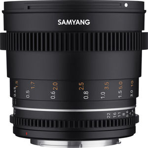 עדשה Samyang 50mm T1.5 VDSLR MK2 Cine for Canon EF Mount