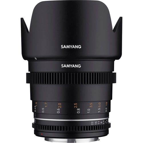 עדשה Samyang 50mm T1.5 VDSLR MK2 Cine for Nikon F Mount רשמי