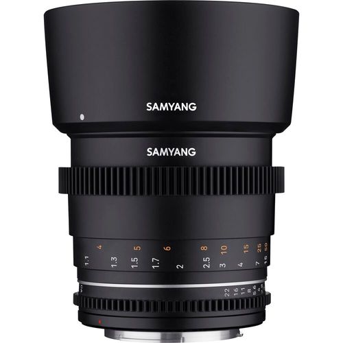 עדשה Samyang 85mm T1.5 VDSLR MK2 Cine for Canon EF Mount