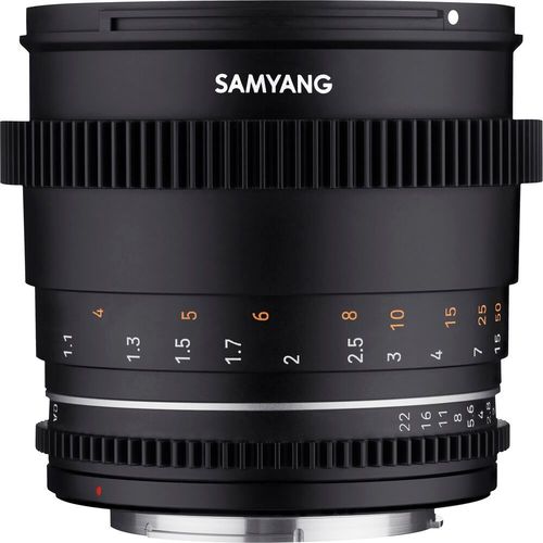 עדשה Samyang 85mm T1.5 VDSLR MK2 Cine for Nikon F Mount