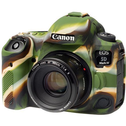 כיסוי מגן למצלמה easyCover Silicone Protection Cover for Canon 5D Mark IV (Camo)