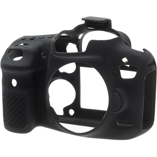 כיסוי מגן למצלמה easyCover Silicone Protection Cover for Canon 7D Mark II (Black)