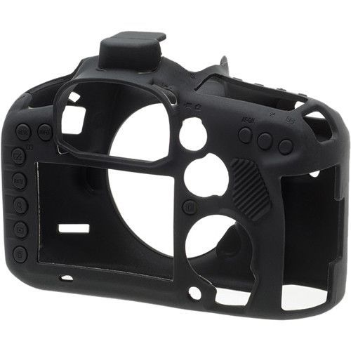 כיסוי מגן למצלמה easyCover Silicone Protection Cover for Canon 7D Mark II (Black)