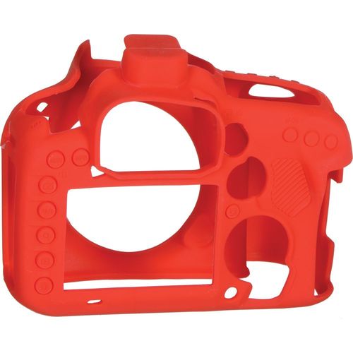 כיסוי מגן למצלמה easyCover Silicone Protection Cover for Canon 7D Mark II (Red)