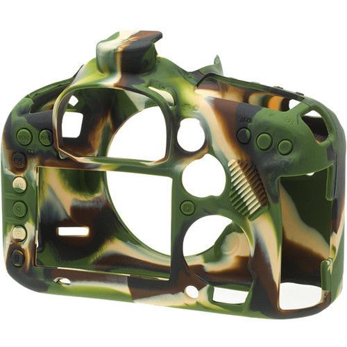 כיסוי מגן למצלמה easyCover Silicone Protection Cover for Canon 7D Mark II (Camo)