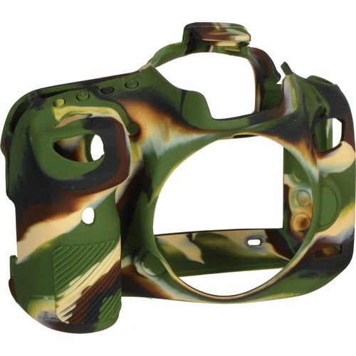 כיסוי מגן למצלמה easyCover Silicone Protection Cover for Canon 7D Mark II (Camo)