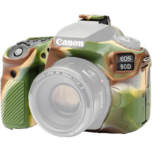 כיסוי מגן למצלמה easyCover Silicone Protection Cover for Canon 90D (Camo)