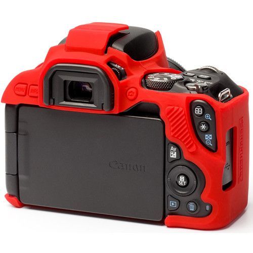 כיסוי מגן למצלמה easyCover Silicone Protection Cover for Canon 250D (Red)