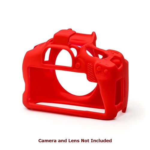כיסוי מגן למצלמה easyCover Silicone Protection Cover for Canon 4000D/2000D (Red)