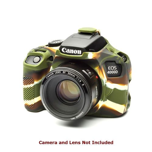 כיסוי מגן למצלמה easyCover Silicone Protection Cover for Canon 4000D/2000D (Camo)