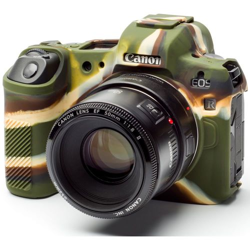 כיסוי מגן למצלמה easyCover Silicone Protection Cover for Canon EOS R (Camo)