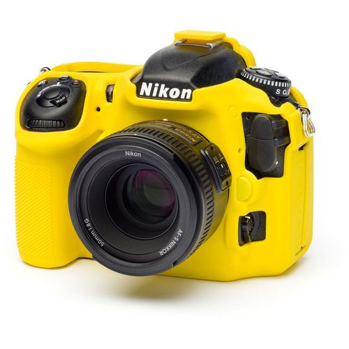כיסוי מגן למצלמה easyCover Silicone Protection Cover for Nikon D500 (Yellow)