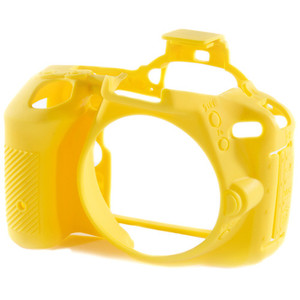 כיסוי מגן למצלמה easyCover Silicone Protection Cover for Nikon D5600 (Yellow)
