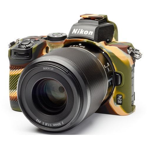 כיסוי מגן למצלמה easyCover Silicone Protection Cover for Nikon Z50 (Camo)