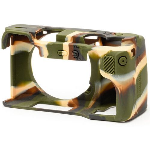 כיסוי מגן למצלמה easyCover Silicone Protection Cover for Sony A6600 (Camo)