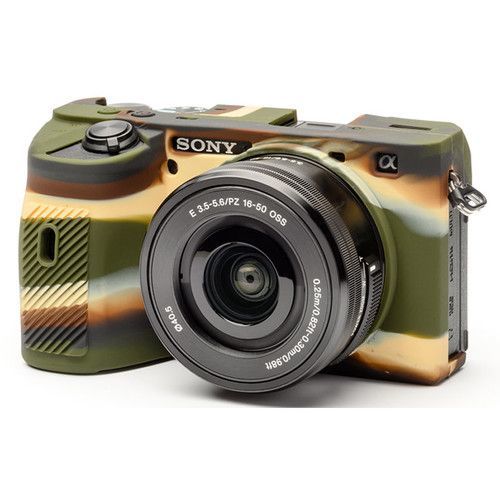 כיסוי מגן למצלמה easyCover Silicone Protection Cover for Sony A6600 (Camo)