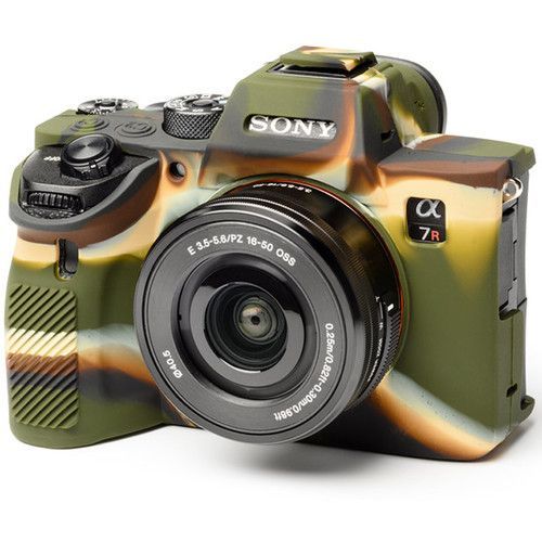 כיסוי מגן למצלמה easyCover Silicone Protection Cover for Sony A7R IV / A9 II (Camo)