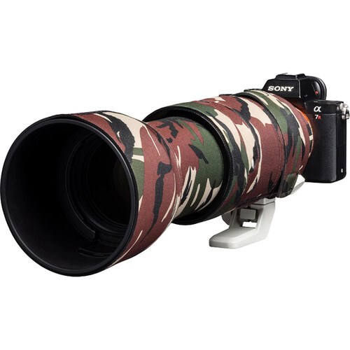 כיסוי מגן לעדשה easyCover Lens Oak for Sony FE 100-400mm F4.5-5.6 GM OSS (Green Camo)