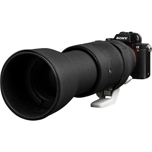 כיסוי מגן לעדשה easyCover Lens Oak for Sony FE 100-400mm F4.5-5.6 GM OSS (Black)