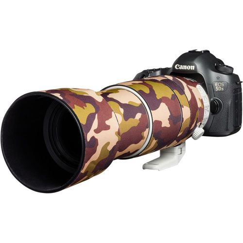 כיסוי מגן לעדשה easyCover Lens Oak for Canon EF 100-400mm f/4.5-5.6L IS II USM V2 (Brown Camo)