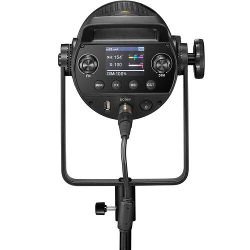 פנס תאורה רציפה עם שליטה בזווית Godox Zoom SZ150R RGB LED