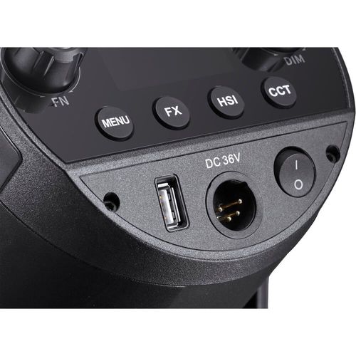 פנס תאורה רציפה עם שליטה בזווית Godox Zoom SZ150R RGB LED