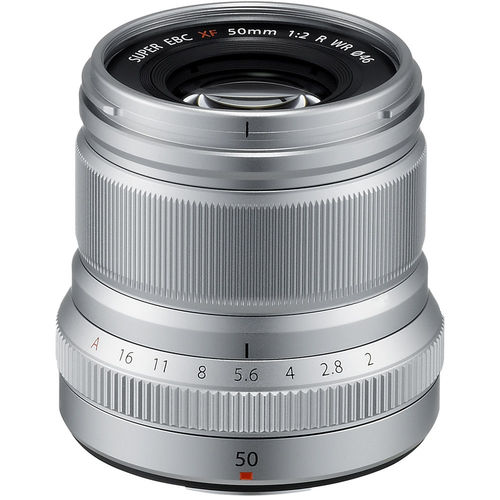 עדשה FUJIFILM XF 50mm f/2 R WR (Silver)