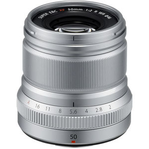 עדשה FUJIFILM XF 50mm f/2 R WR (Silver)