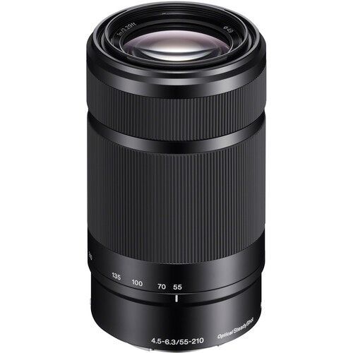 Sony E 55-210mm f/4.5-6.3 OSS E-Mount (Black)