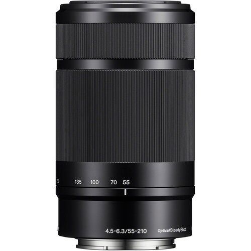 Sony E 55-210mm f/4.5-6.3 OSS E-Mount (Black)