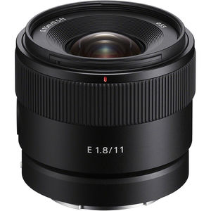 עדשה Sony E 11mm f/1.8