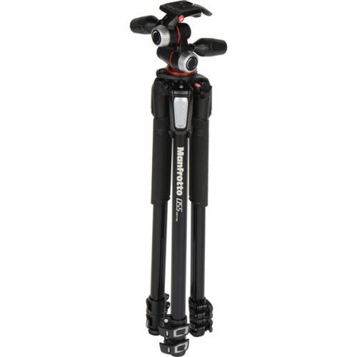 חצובה עם ראש Manfrotto MK055XPRO3-3W