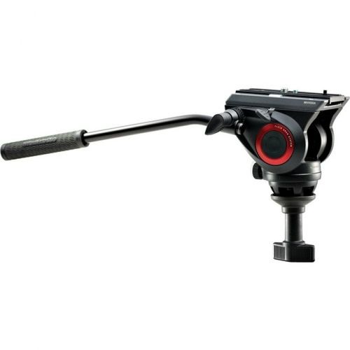 חצובה כולל ראש וידאו Manfrotto MVK500AM Lightweight Fluid Video System