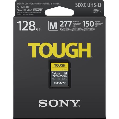 Sony 128GB SF-M Tough Series UHS-II SDXC