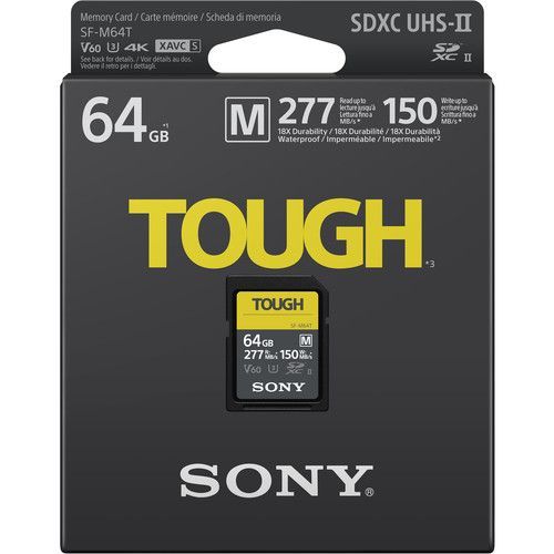 Sony 64GB SF-M Tough Series UHS-II SDXC