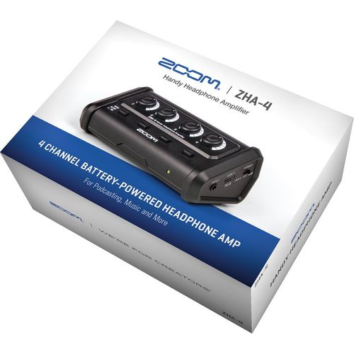 מגבר אוזניות Zoom ZHA-4 Amplifier